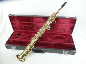Yamaha YSS-475 Intermediate Level Soprano Saxophone, Great Condition!