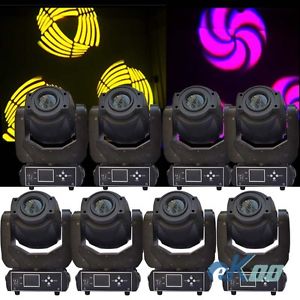 8Pcs! 90W LED Spot  Moving Head Stage Light DJ Disco Party American