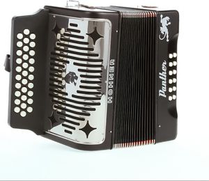 Hohner Panther Diatonic Accordion - keys of F, Bb,