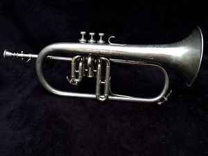 COUESNON MONOPOLE PARIS FLUGELHORN YEAR1926 + a rare Guilbaut Mouthpiece