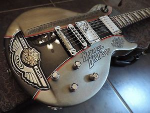 GIBSON LES PAUL HARLEY DAVIDSON 100TH ANNIVERSARY SPECIAL CUSTOM WITH HARD CASE