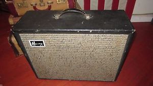 Vintage 1960's Harmony H-306 A Combo Electric Guitar Amplifier 1x12" Jensen Nice