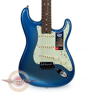 Brand New Fender American Elite Stratocaster Rosewood in Sky Burst Metallic