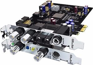 New RME Audio HDSPe MADI / 24 Bit, 192 kHz, 128-channel MADI PCI Express Card