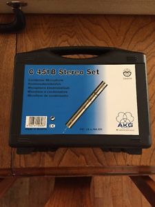 AKG C451B Matched Stereo Pair
