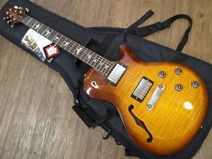 PRS S2 Singlecut Semi Hollow Type E-Guitar Violin Amber Sunburst Free Shipping