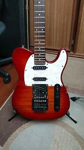 fender telecaster japan contemporary nashville foto flame
