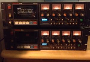 Lot Of 2 Tascam 234 Syncaset Work Perfectectly