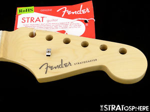 2016 American Fender ELITE Stratocaster Strat NECK USA Compound Radius Maple ~