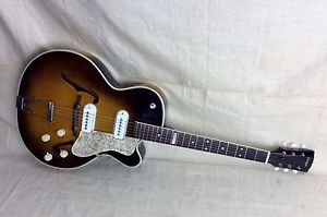 Vintage Vega E-30D Electric Hollowbody Archtop Guitar Circa 1950's Made in USA