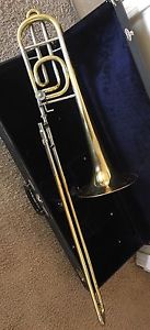 Vintage 1967 Mirafone (Miraphone) Bass Trombone - Single Rotor & 9 1/2" Bell