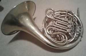 Vintage C.G Conn Elkhart-IND 8D Double French horn.