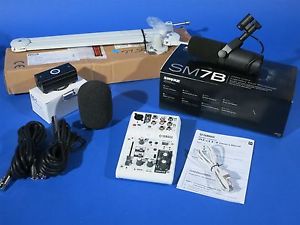 Complete Podcast System w/ Shure SM7B with Yamaha AG03 + Cloudlifter Luxo Mount