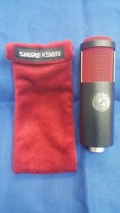 shure ksm313 ribbon miccrophone