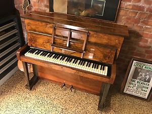 Barnes / Kemble Small Traditional Walnut Upright Piano Overstrung Delivery +Gtee