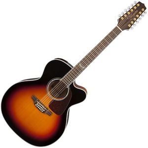 Takamine GJ72CE-12 BSB Jumbo Cutaway Acoustic-Electric Guitar W/ Gator Case!!!