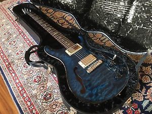 PRS (Paul Reed Smith) Hollowbody II Quilted 10 Top Whale Blue