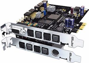 New RME Audio HDSPe RayDAT / 24 Bit, 96 kHz, 66 channel ADAT PCI Express Card