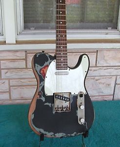 Fender Joe Strummer Signature Tele Mash-up.  EC/Good.