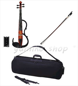 Yamaha SV250 Silent Electric Violin + violin Bow CBB101 + violin case VHC2 F/S