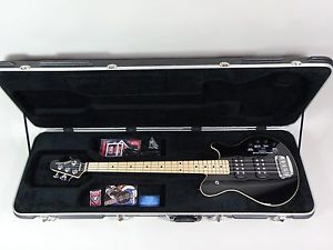 Music Man Game Changer Reflex 4 String Electric Bass Guitar Black Maple