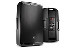 2 JBL EON615 1000W 15" 2-way Multipurpose Self Powered PA Speaker