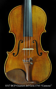 Bench Copy Premium 2017 Edition Guarneri del Gesu 1743 Cannone Violin DEEP TONE