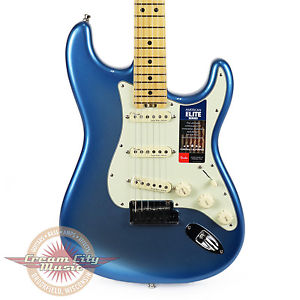 Brand New Fender American Elite Stratocaster Maple Fretboard Sky Burst Metallic