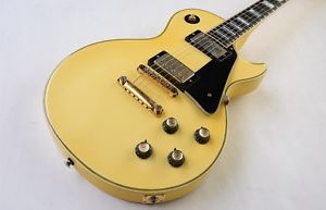 1975 Gibson Les Paul Custom WHITE Cream ~~MINTY~~ 1970s Vintage Electric Guitar