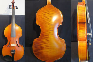 Baroque style SONG Brand Marster 5 strings viola 17", perfect sound  #11679