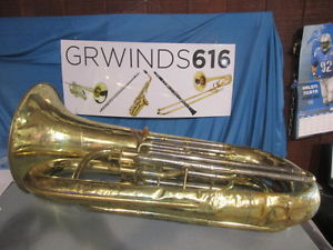 yamaha ybb321 4 valve tuba #000908