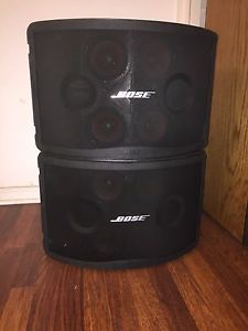 (2) Bose Panaray 802 Series III Speakers come with Speckon cables.