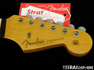 Fender Custom Shop Vintage 1960 Relic Stratocaster NECK & TUNERS USA Strat