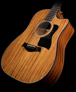 Used 2015 Taylor 320ce Mahogany Top Dreadnought Acoustic/Electric Guitar