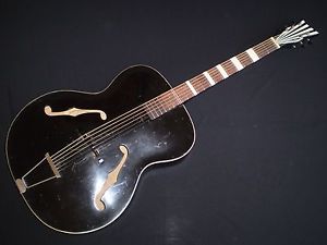 1954 Lindberg Archtop Acoustic Guitar - Model played by Elvis Presley