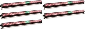 ADJ Mega Bar RGBA 42" RGBA LED Bar (5-pack) Value Bundle