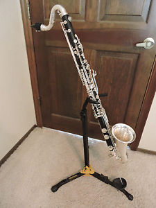 Selmer Paris Professional Wood Bass Clarinet Model 32, low Eb