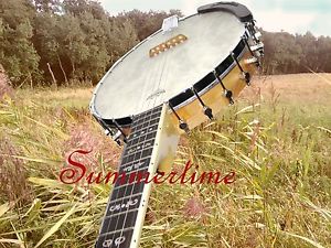5string Banjo "Summertime"- das Banjo für unterwegs-  3Fische Werkstatt