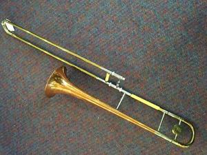 Vintage Conn 12H Coprion Bell Trombone-made c.1941-Slides Fantastic Condition!