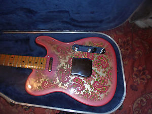 PINK PAISLEY TELECASTER