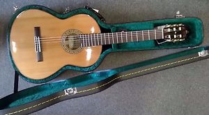 Admira A10 handcrafted Spanish made classical guitar, solid top,with hard case!!