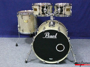 Pearl MMX Masters Custom Maple Shellset in ''Silver Sparkle''  -  20,10,12,14"