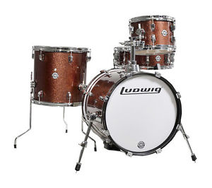 Ludwig Breakbeats Questlove Kit De Batería, Rojo Vino Sparkle (NUEVO)