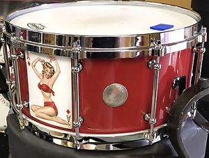 14X7" Custom Snare Drum "Lady Luck" (palmetto Custom Drum)