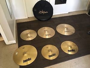 zildjian avedis cymbles with extras