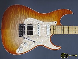 Don Grosh Bent Top Custom - Quilted Natural Sunburst -  Nice!