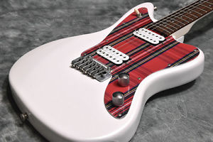 FERNANDES JG-80IM Pearl White, Jaguar type, Electric guitar, m1255