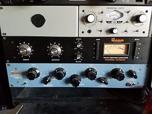 Universal Audio 710 Twin Infinity, Warm Audio WA76 Limiter, Warm Audio Tube EQ