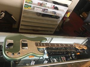 Beautiful Sea Green Fender Precision Bass