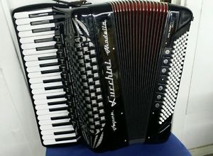 Akkordeon Super Luccini = Dallape  Doble Cassotto wie New!